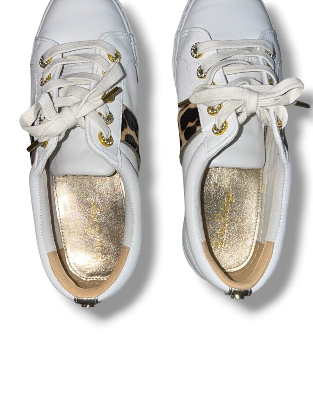 LILLY PULITZER – Lux Hallie Leopard Sneaker – Resort White – Women’s Size 10 - Picture 9 of 14